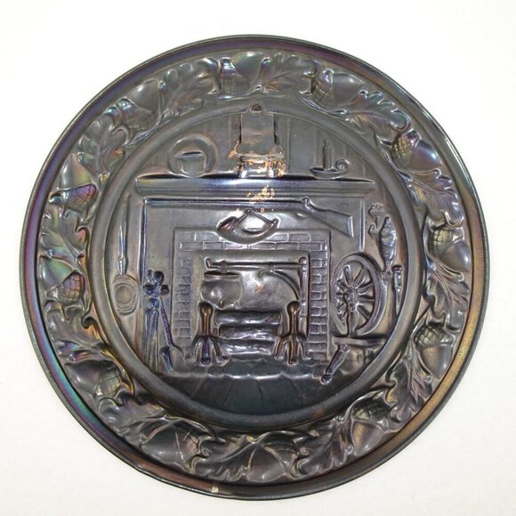 Vintage Copper Tavern Pub Plate Charger Wall Hanging MCM Coppercraft Guild USA - Picture 4 of 4